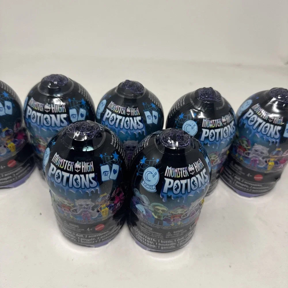 Mattel Monster High Crystal Ball Mini-Figure Lot of 7 NEW